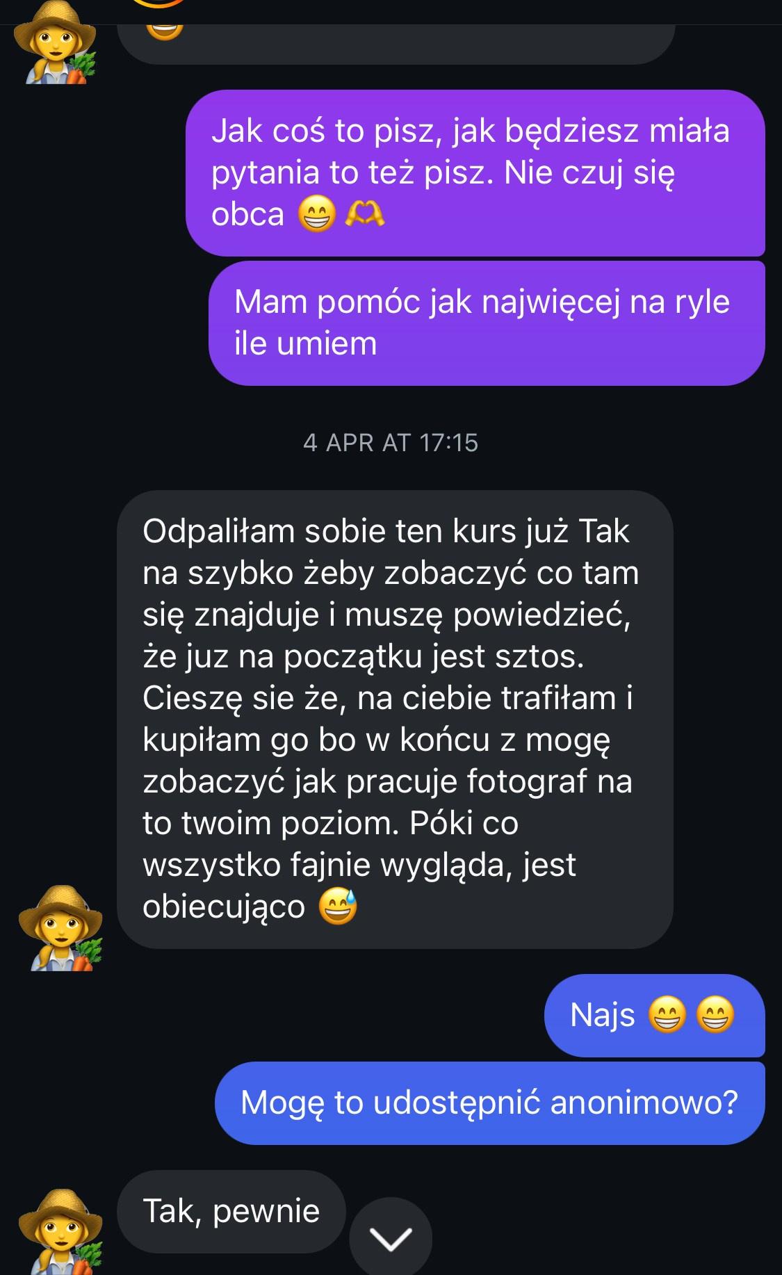 Opinia po zakupie kursu