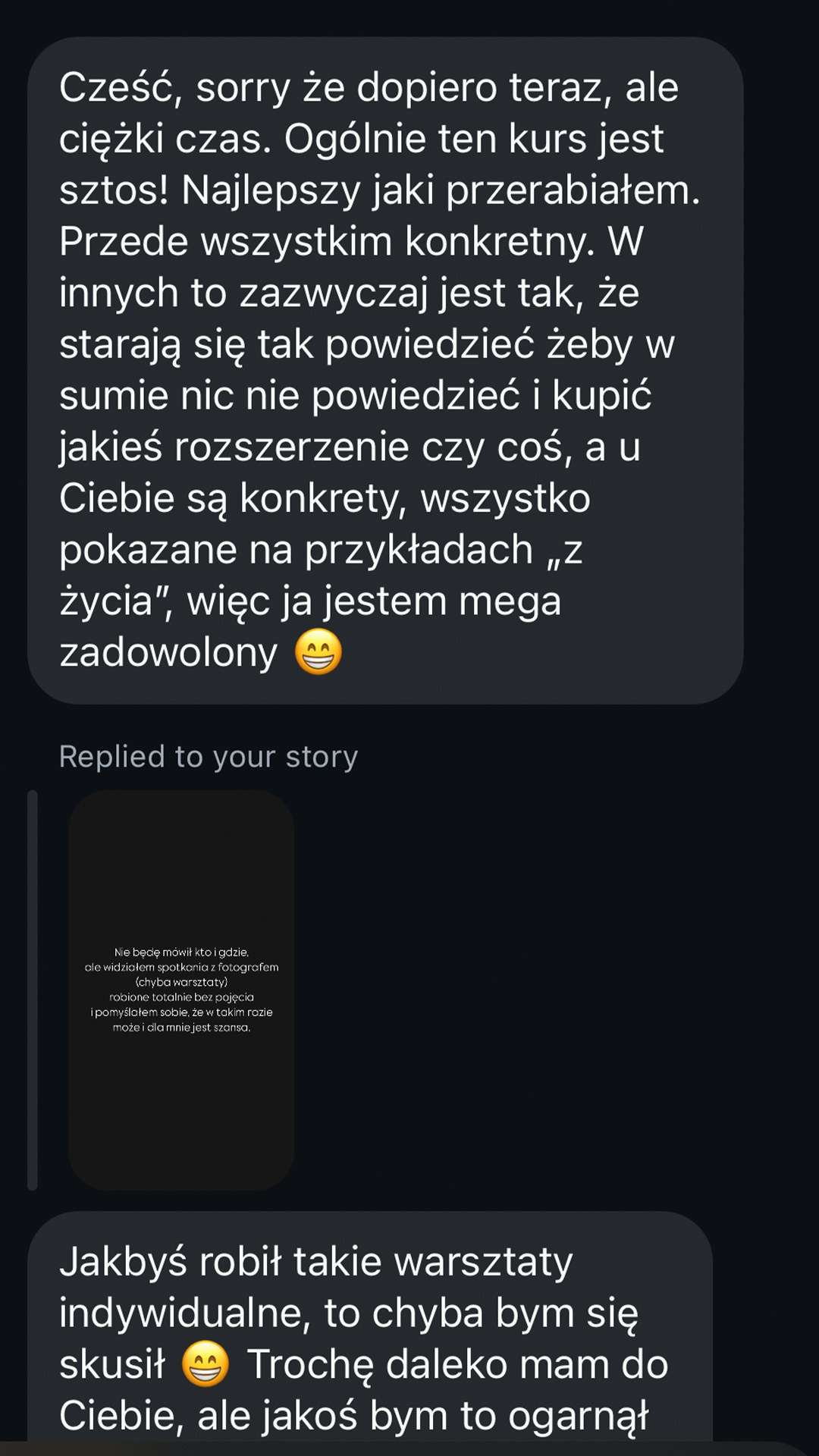 Konkrety i demonstracje na przykładach z życia.
