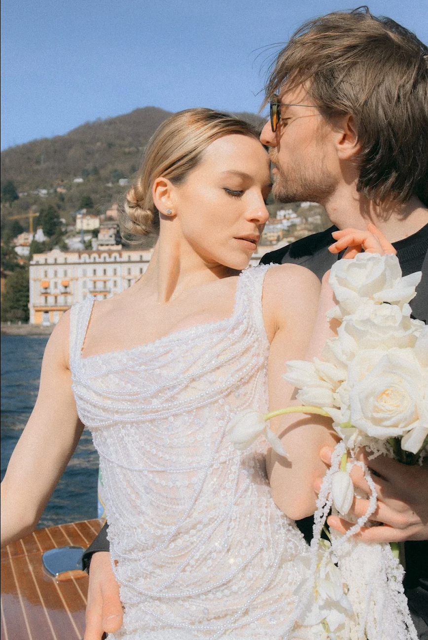 Romantic Lake Como Boat Wedding. Анастасия Бучинская фотограф в Милане