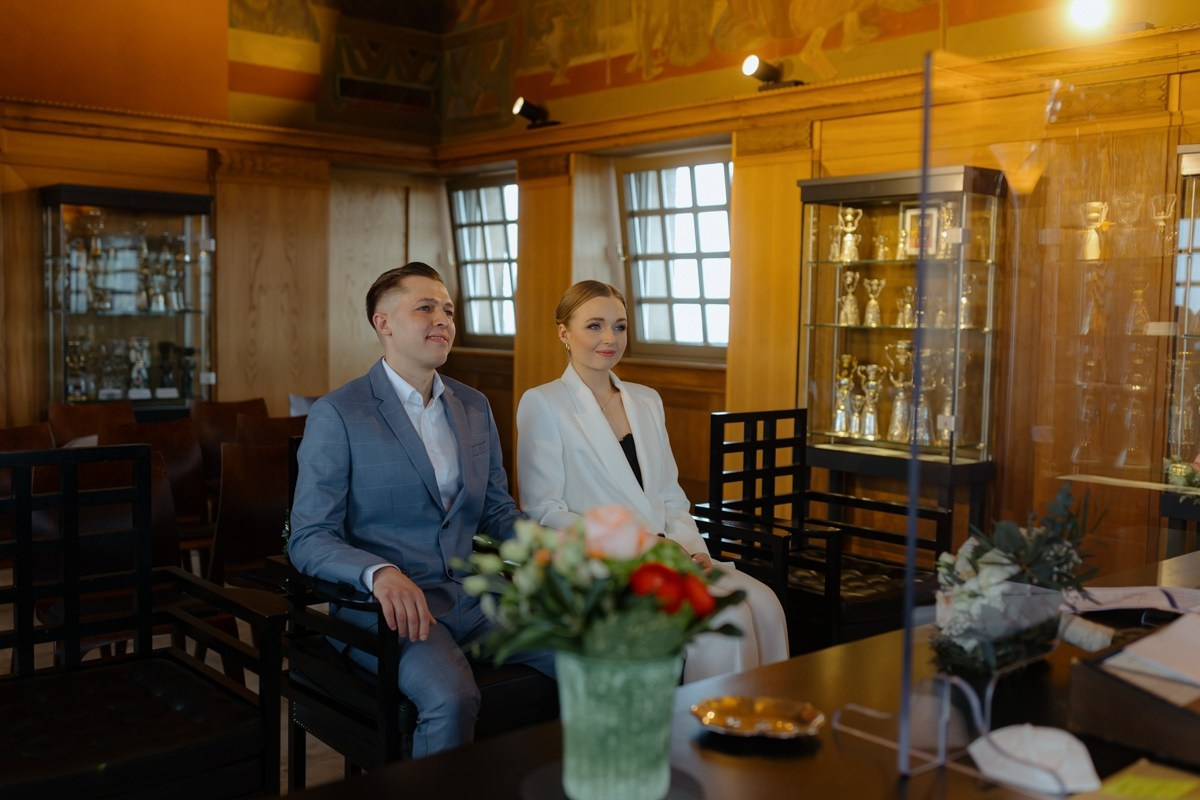 Civil Wedding at Hochzeitsturm Darmstadt. Wedding photographer & videographer Frankfurt | Denis Mirosnik