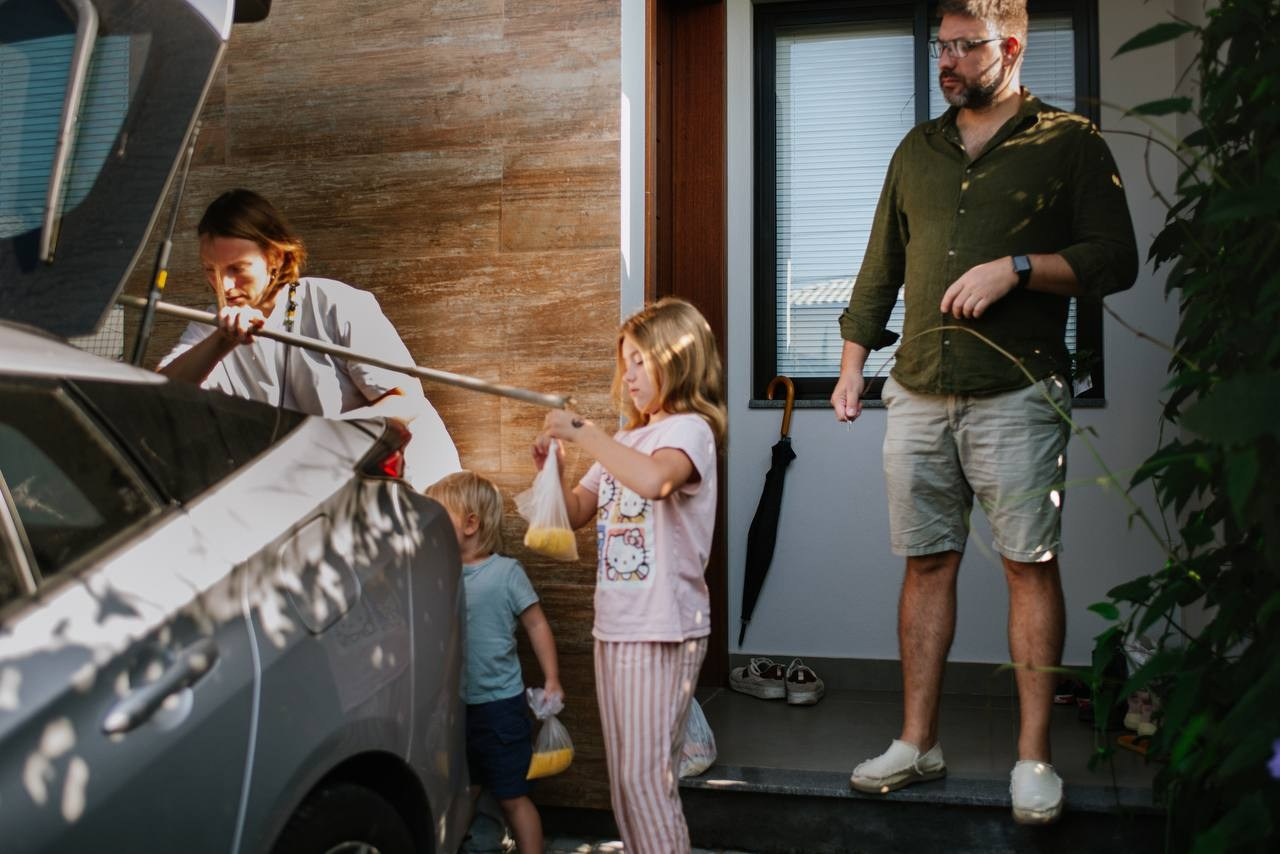 Nadya&Kolya família. Fotógrafo de família e crianças