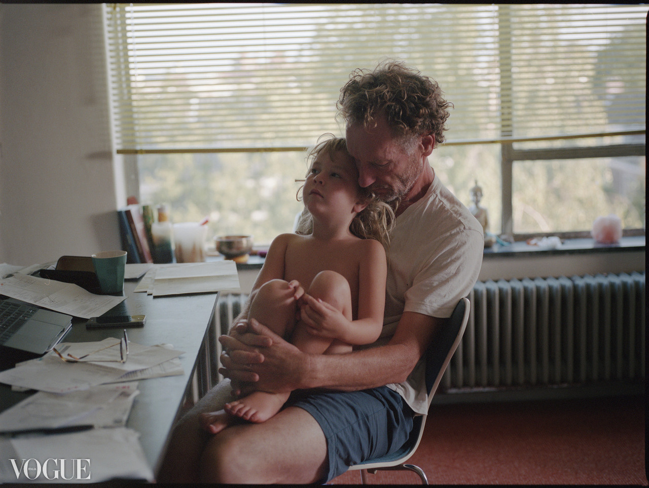 Malina and Theo at home un Amsterdam