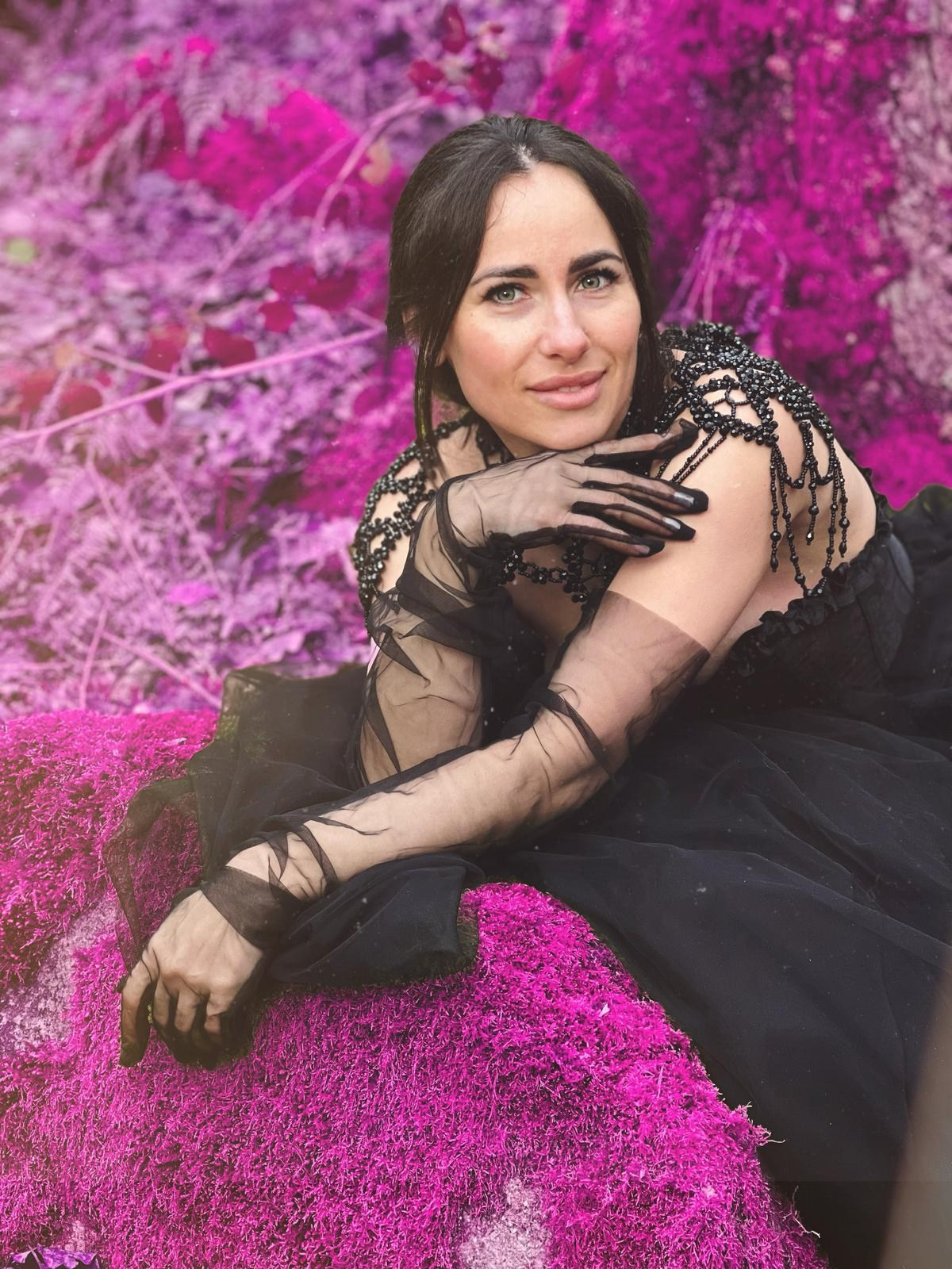 Purple lomography. Anna Mavka Photographer