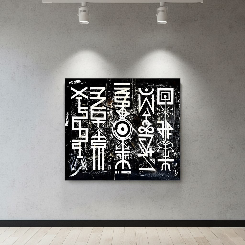 "Enigma", acrylic on canvas, 60x48", 2023