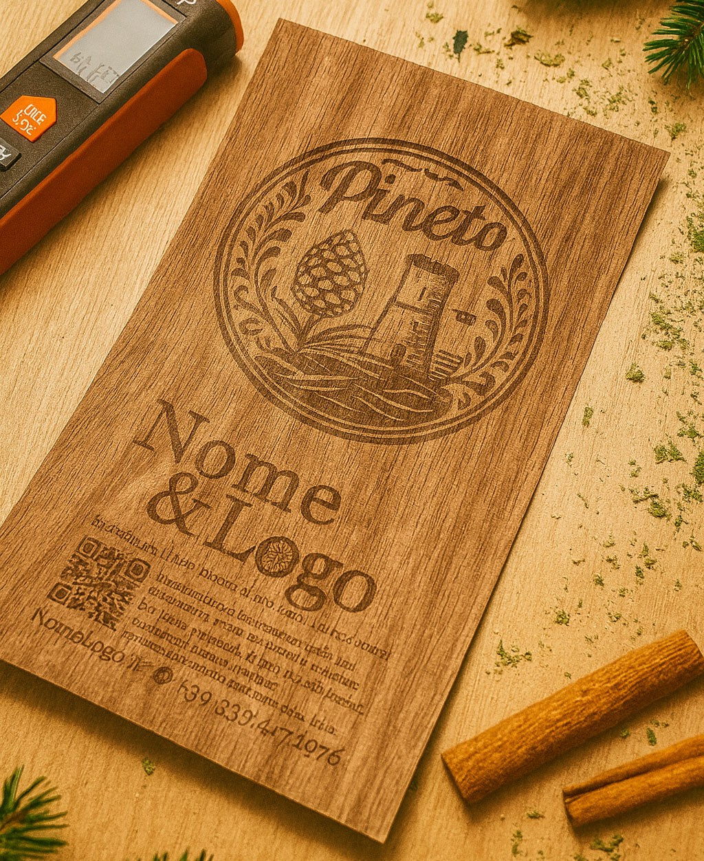 Incisione laser personalizzata per eventi e aziende in Abruzzo. Fotografo eventi e aziendale in Abruzzo — Valerio S. | VSFoto Pescara, Teramo, L’Aquila