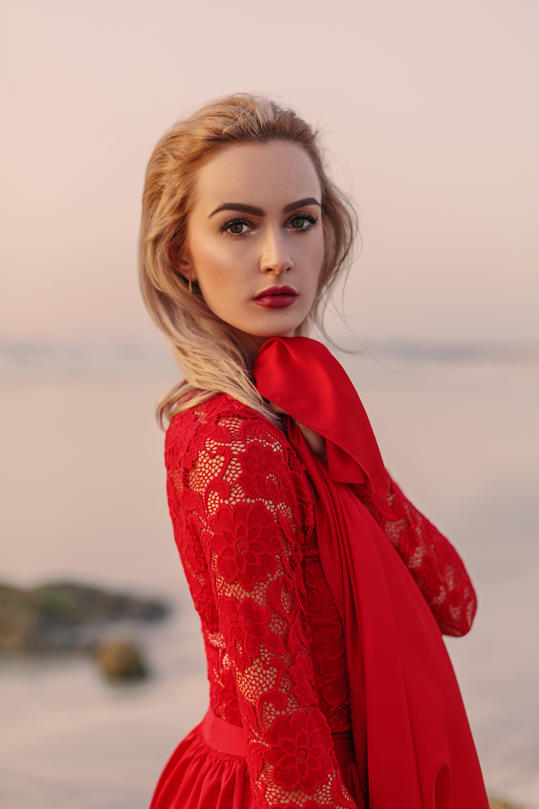 Nelly. Sea kiss. Портретний та весільний фотограф Надія Онода