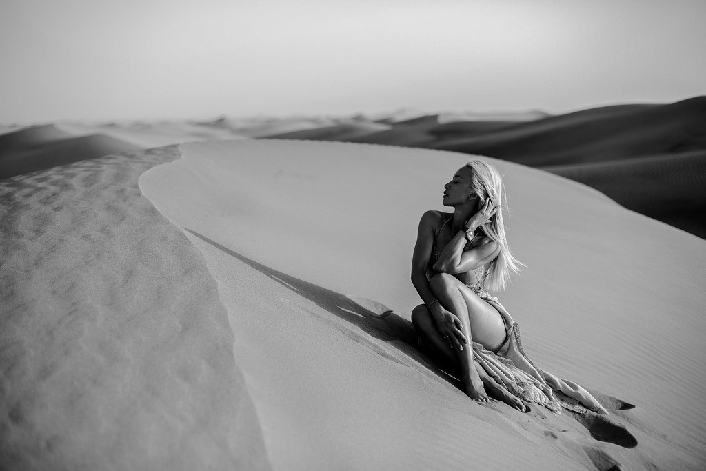 Anna. Dunes. Портретний та весільний фотограф Надія Онода