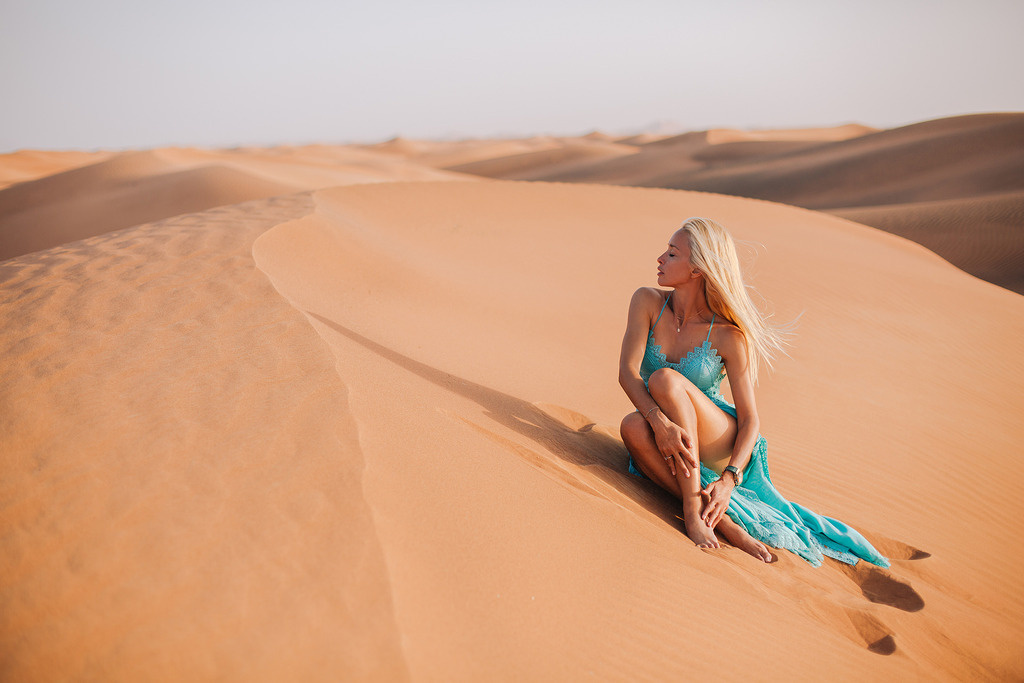 Anna. Dunes. Портретний та весільний фотограф Надія Онода