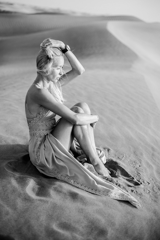 Anna. Dunes. Портретний та весільний фотограф Надія Онода