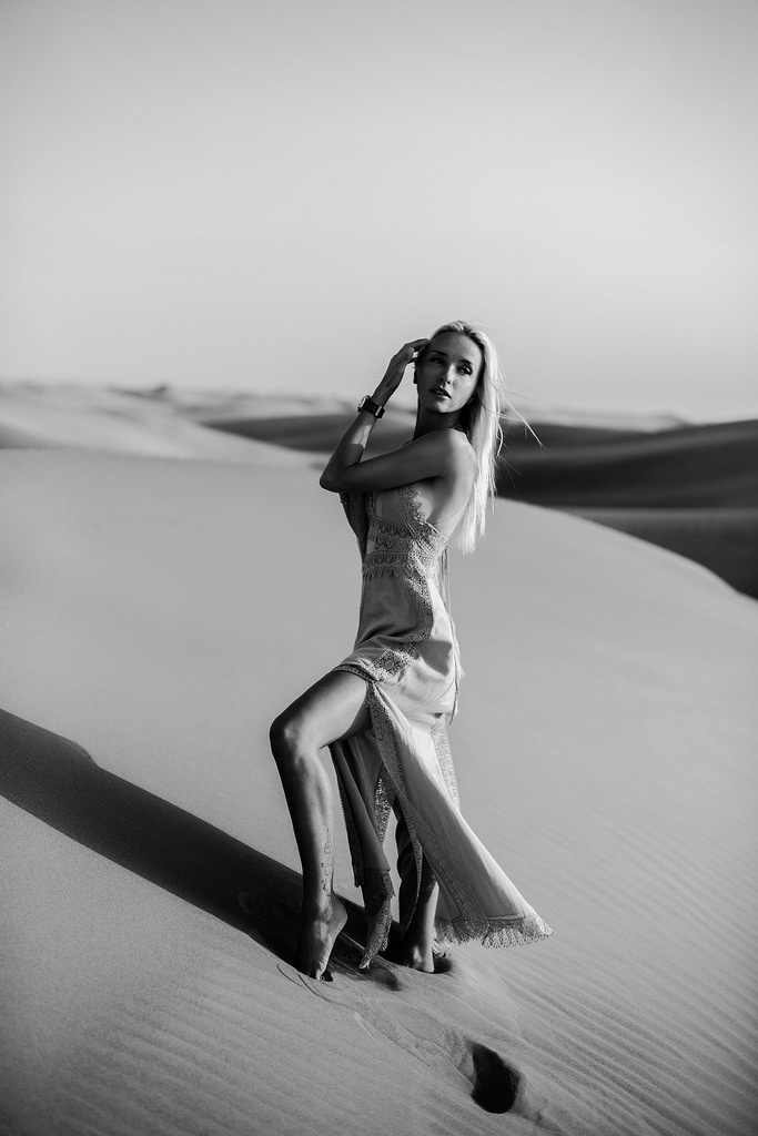 Anna. Dunes. Портретний та весільний фотограф Надія Онода
