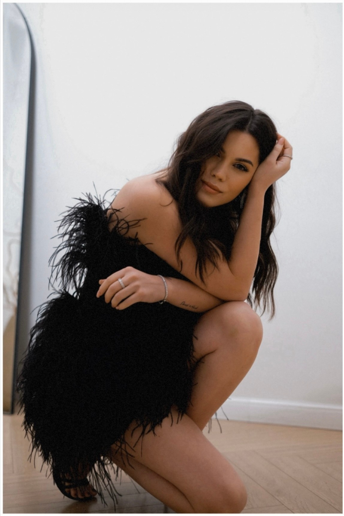 Personal shooting. Stylist