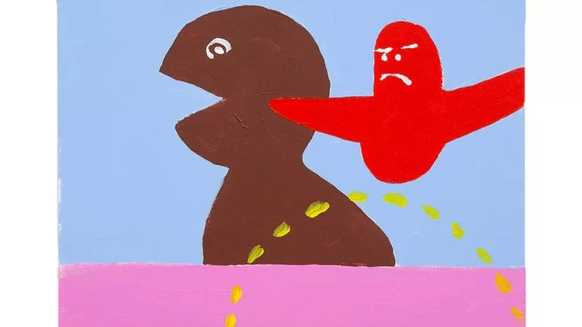 Работа Марка Гонсалеса (США) из серии каракулей, созданная в стиле анти-дизайна и брутализма, использует грубые, спонтанные рисунки и минималистичную эстетику как протест против коммерциализации искусства, вдохновлённая эстетикой раннего интернета и панк-культурой 90-х. Марк Гонсалес (Mark Gonzales, род. 1968, Южная Калифорния, США) — американский профессиональный скейтбордист, художник и поэт, известный как пионер современного уличного скейтбординга. Его художественная практика, часто включающая каракули, граффити и коллажи, отражает анти-дизайнерский подход, отвергающий коммерческую полированность. Гонсалес, прозванный «Gonz», использует грубые, спонтанные линии и минималистичные композиции, вдохновлённые панк-эстетикой и DIY-культурой 90-х, а также эстетикой раннего интернета. Его работы, такие как иллюстрации для брендов (например, Adidas) или независимые зины, критикуют консьюмеризм, подчёркивая «визуальную правду» и аутентичность. Его каракули, часто выполненные на бумаге, досках или уличных поверхностях, выставлялись в галереях, таких как Half Gallery (Нью-Йорк) и HVW8 (Лос-Анджелес).Примечание: Ваш запрос, вероятно, относится к Марку Гонсалесу, скейтбордисту и художнику, а не к чилийскому футболисту Марку Гонсалесу Хоффману, упомянутому в поисковых результатах. Его художественная практика перекликается с Transaction Art, так как зритель «платит» вниманием к его спонтанным, «сырым» работам, которые «отдают» энергию субкультуры и протеста против коммерческого искусства. 