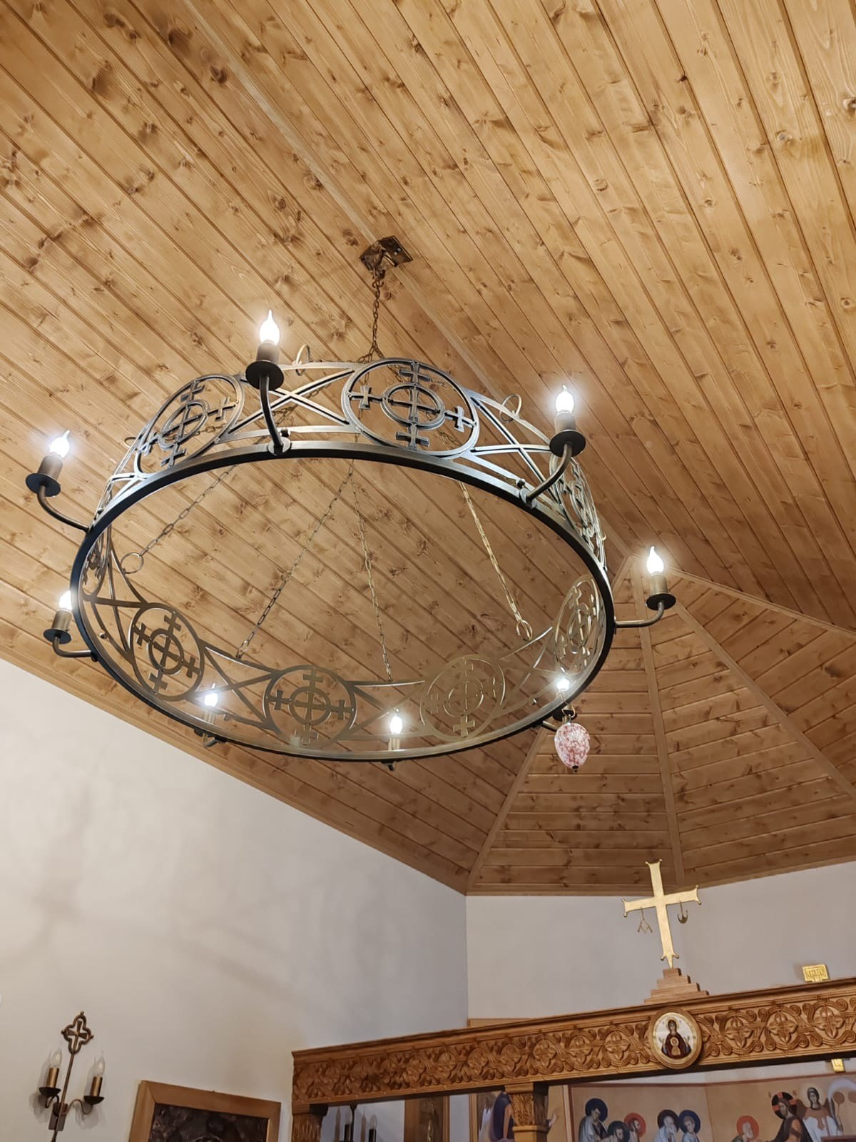 Церковная утварь. Скульптор кузнец Мария Тарлецкая