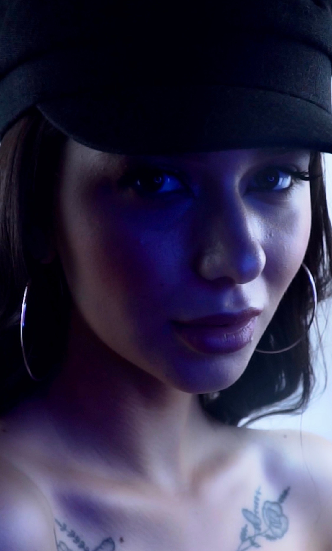 For makeup artist Anastasia. Ellstudio film production