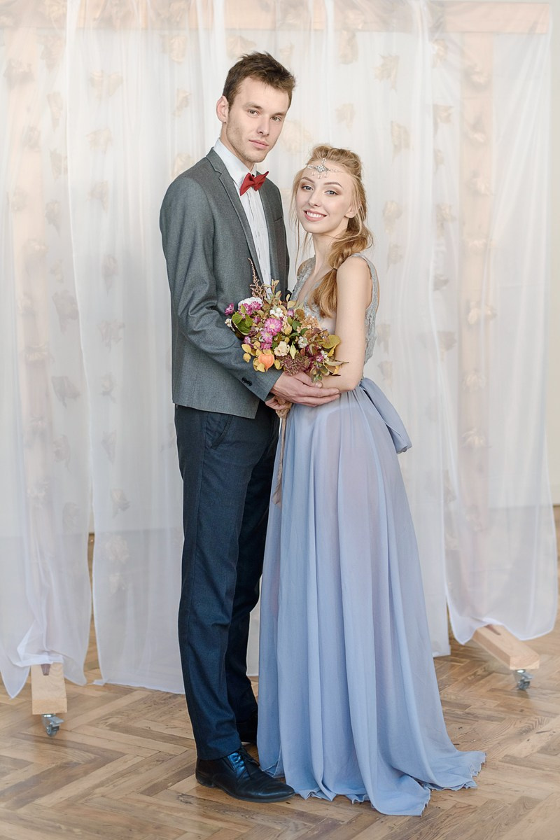Свадебная фотосессия в студии. Семейный фотограф и фотограф новорожденных в Вильнюсе Ирина Беленкевич