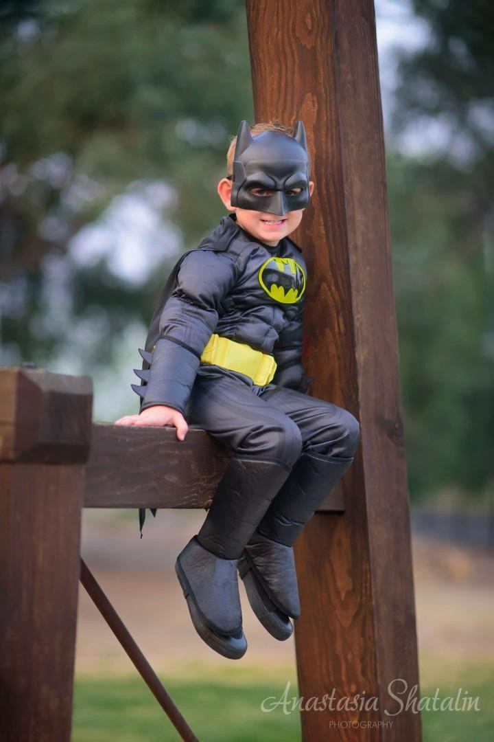 Superheroes boy birthday photo ideas. Family photographer in Roseville, Rocklin, Folsom, Sacramento