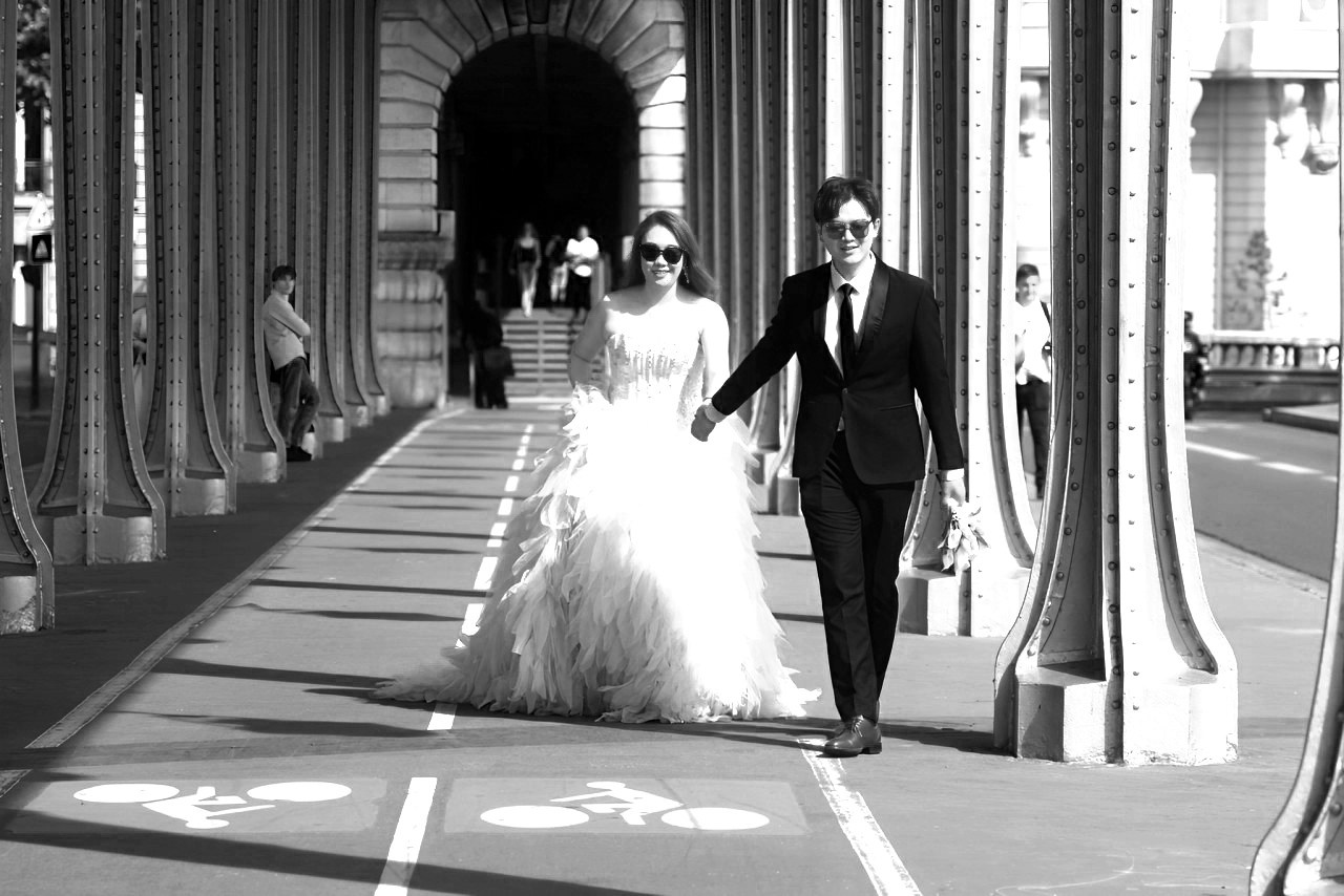 Photographie de mariage à Paris – Yun Liu. Photographe Yun Liu