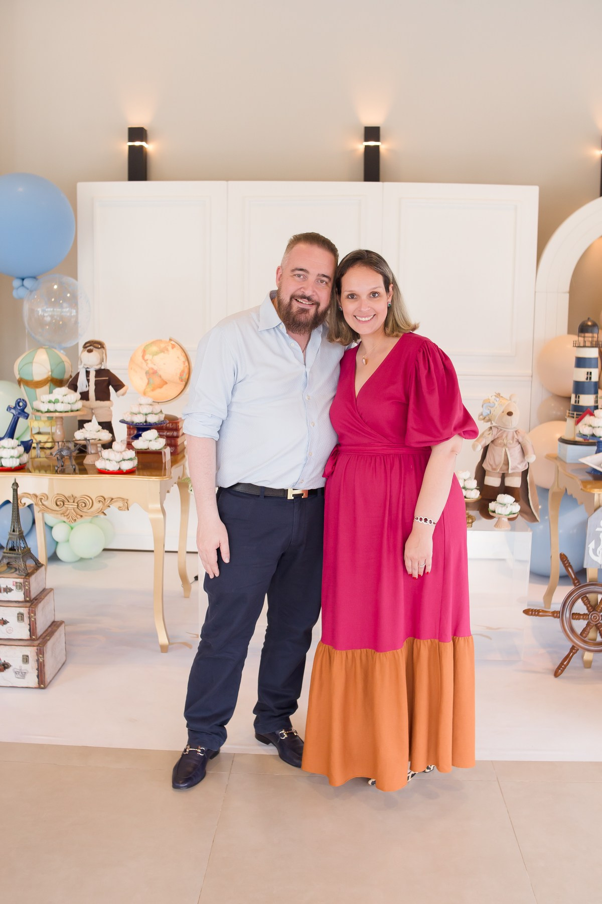 Chá de bebe do Demetrios - Mamãe Lilian e papai Demetrios. Fotógrafa de Eventos em São Paulo e Sorocaba Kika Damasceno