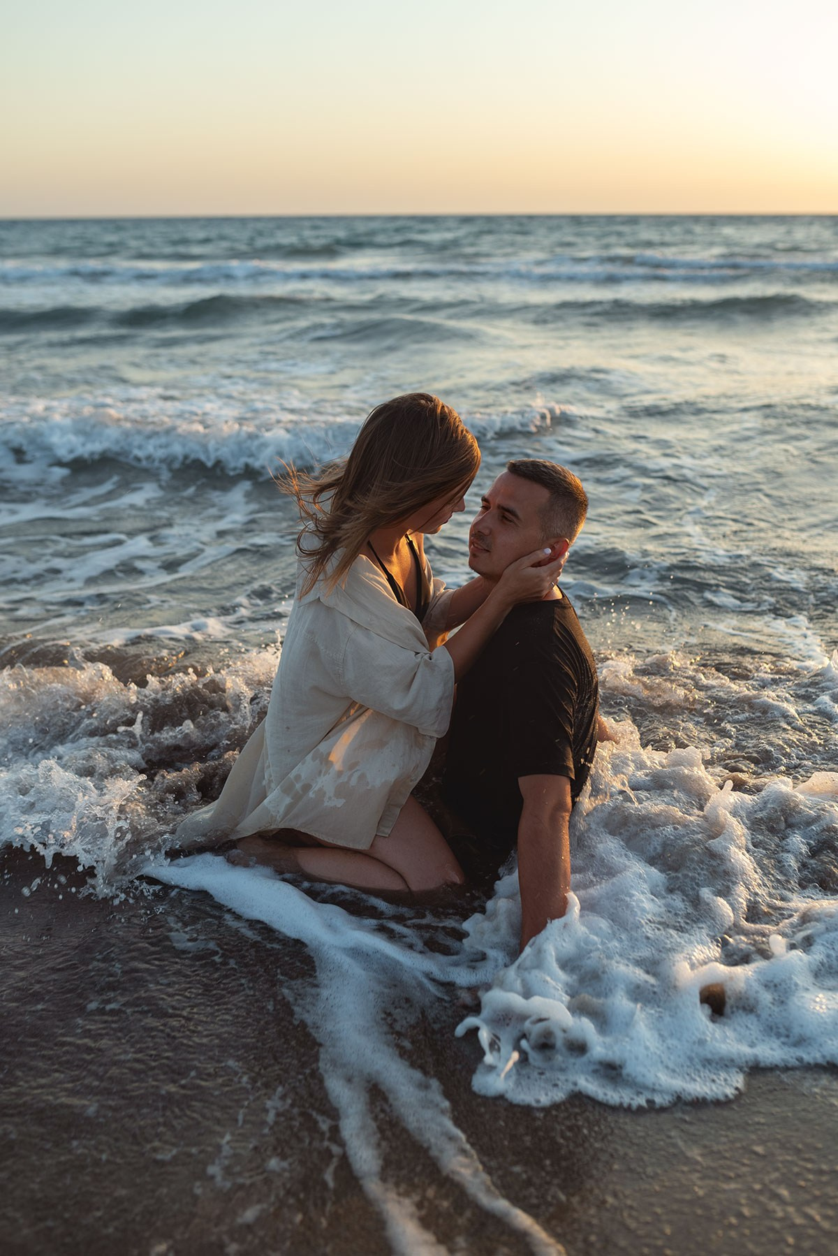 Съемка на море на закате. Фотограф Анталия, Кемер, Белек, Сиде Дарья Кая