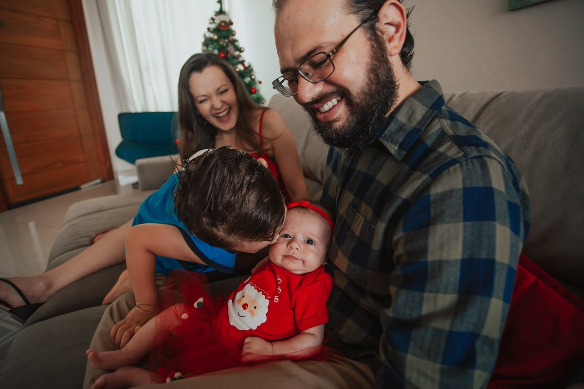 Ensaio de Natal - Família Silva Marcuz. Fotógrafa de Eventos em São Paulo e Sorocaba Kika Damasceno