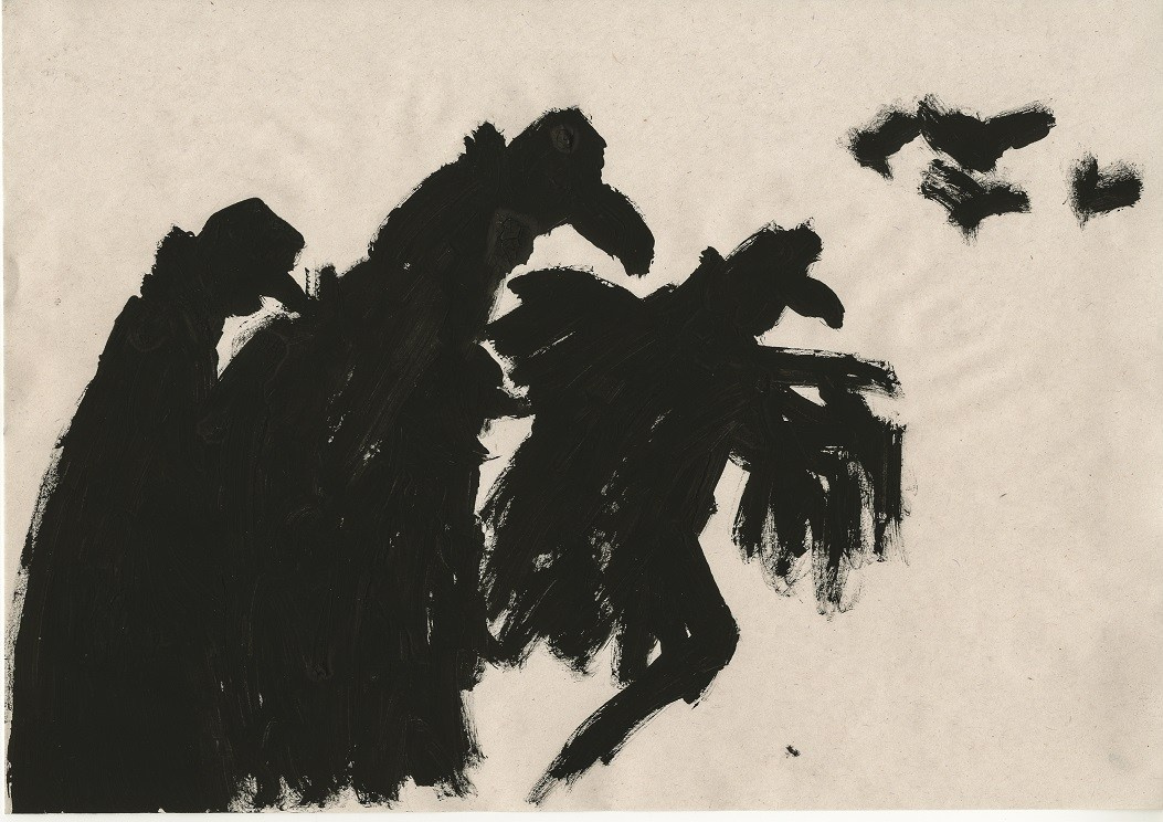 In a sense, I become them and they become me, 2019. Haim Sokol’s artists website