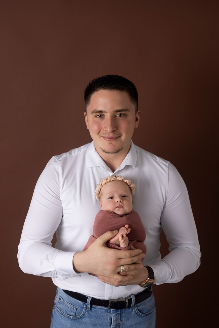 Photographe famille a Bourges seance nouveau ne 