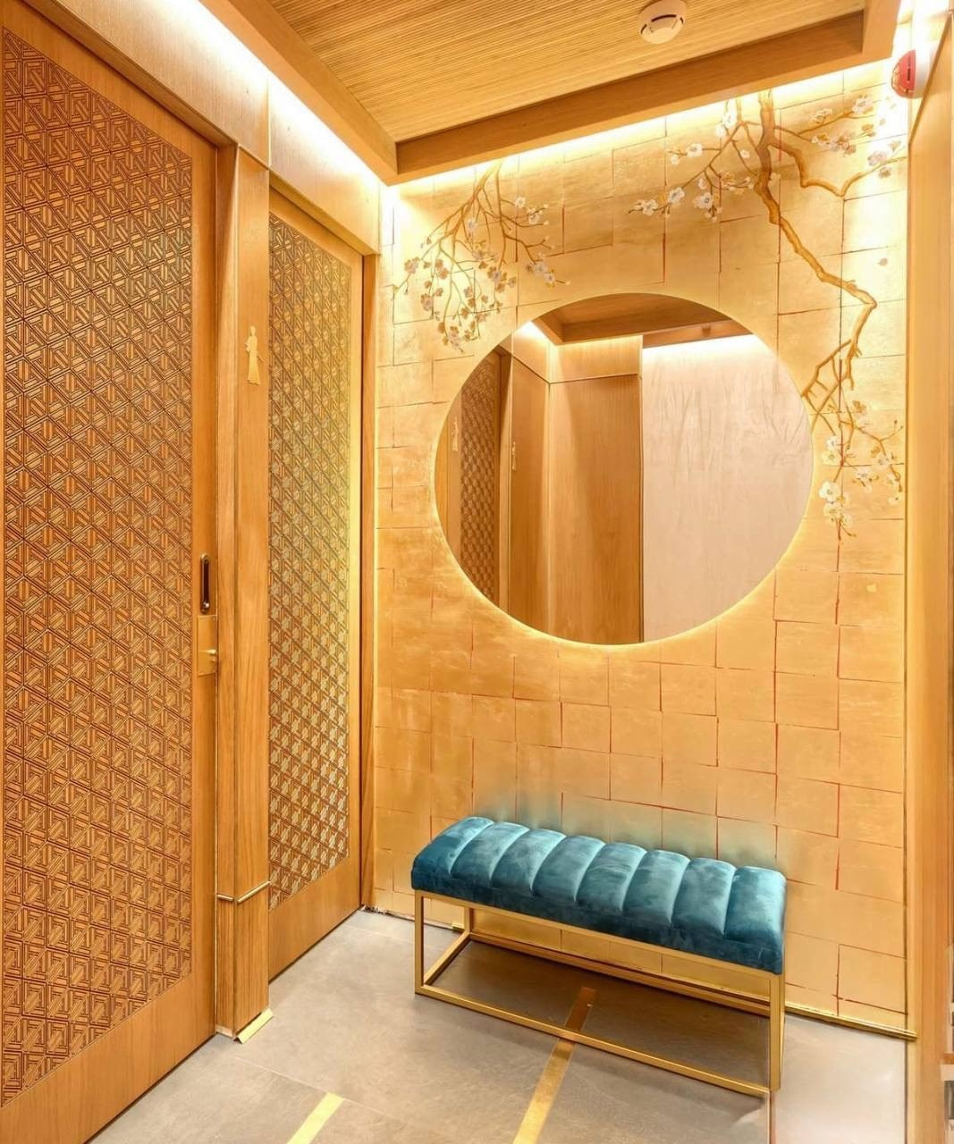 Okabe Restaurant. Interior Seasons