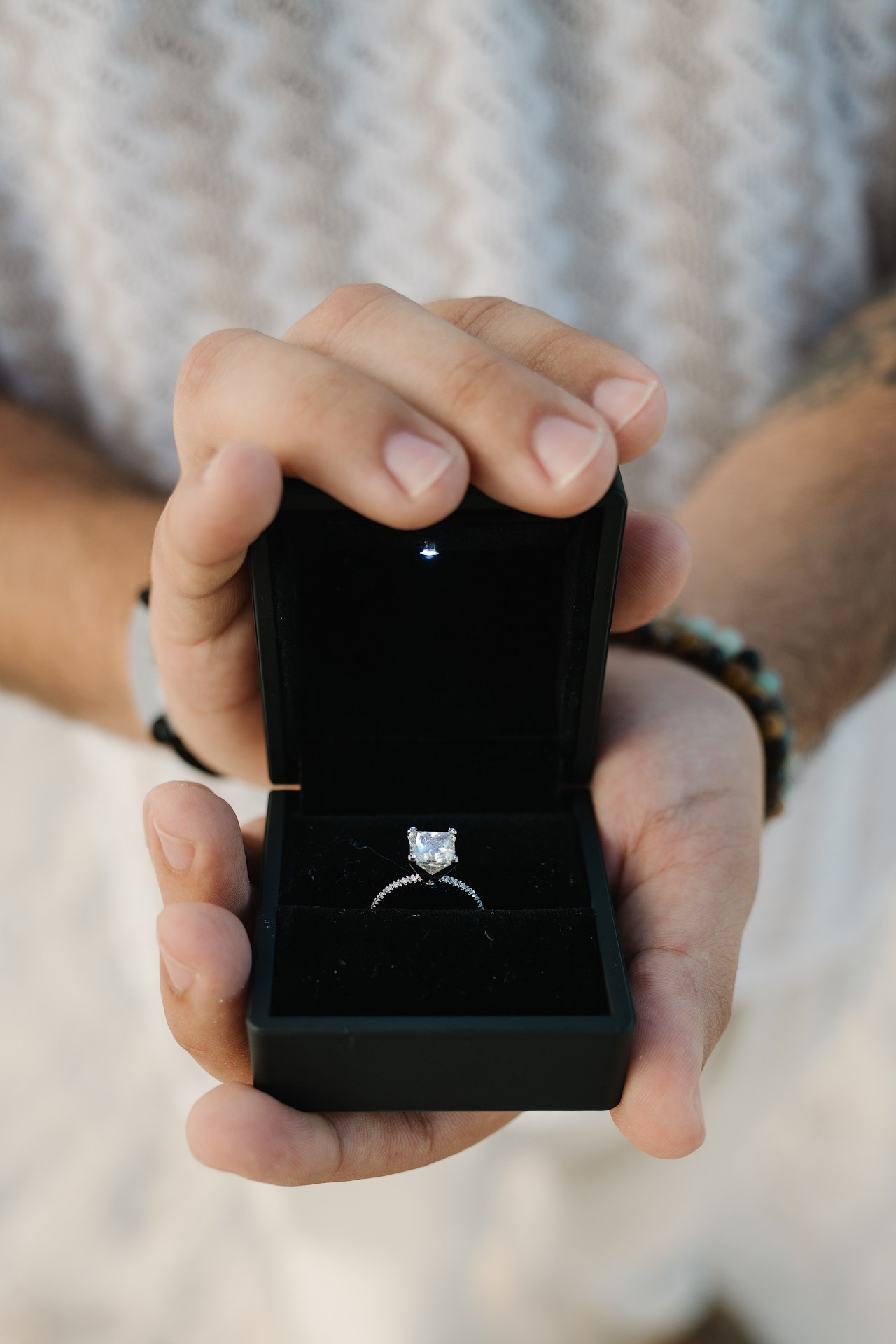Proposal During Photoshoot in Punta Cana