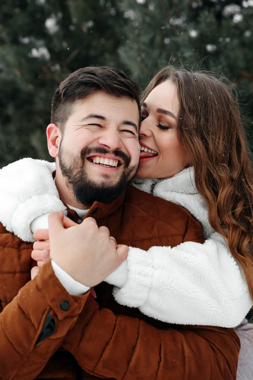 Winter walk. Wedding photographer in Florida