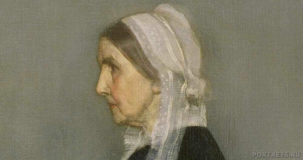 James Whistler — Arrangement in Grey and Black No. 1 (Portrait of the Artist’s Mother) (1871)