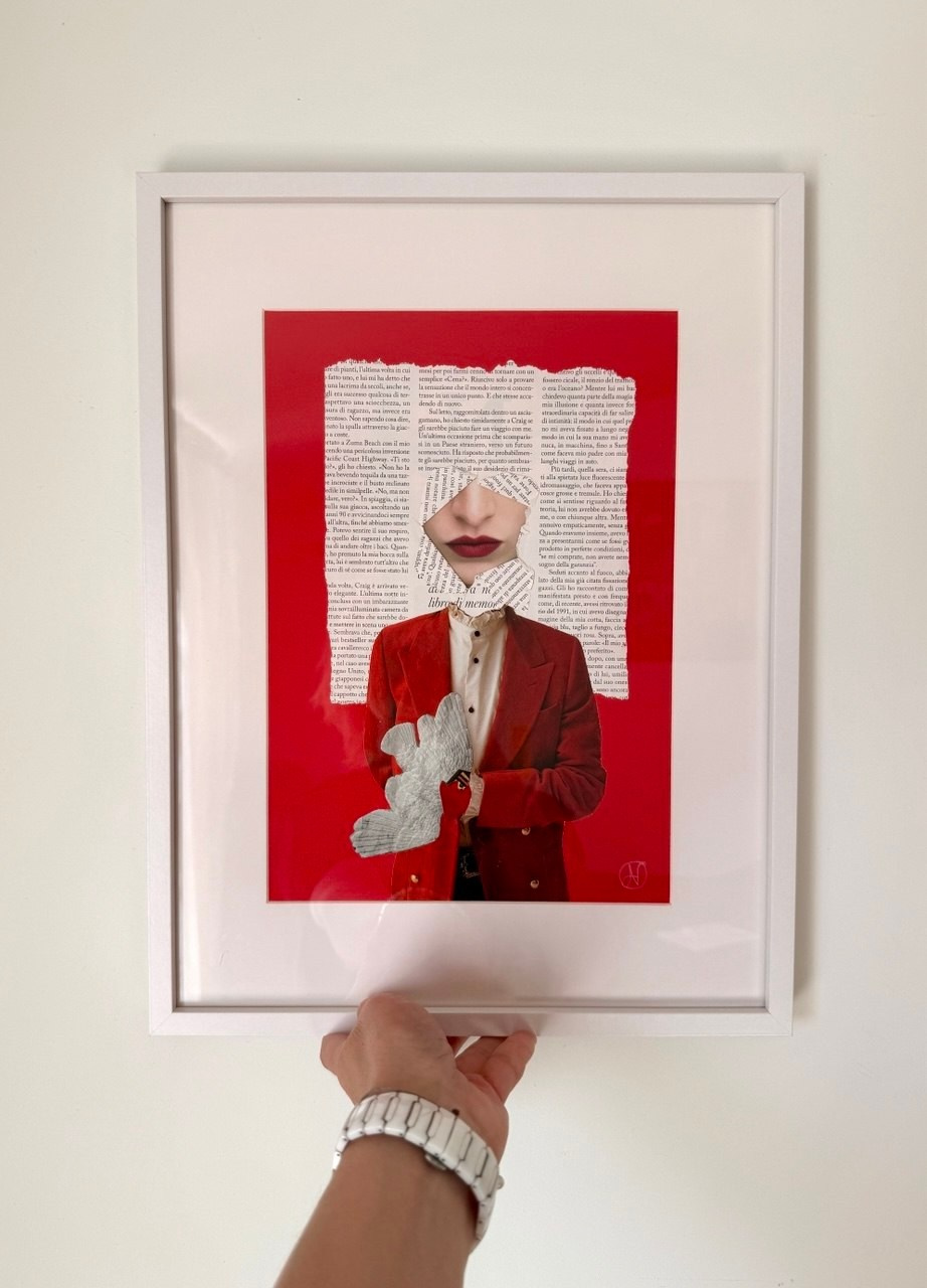 Analog collages. Photographer, photo artist Alena Novgorodtseva