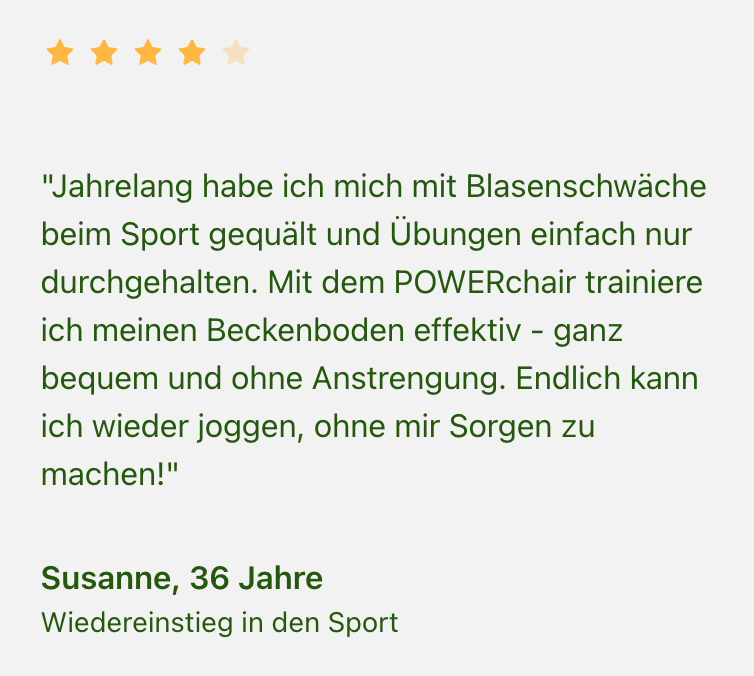 Für Frauen. Gesundheitszentrum Lena Nozar — PowerChair Behandlung in Werne & NRW