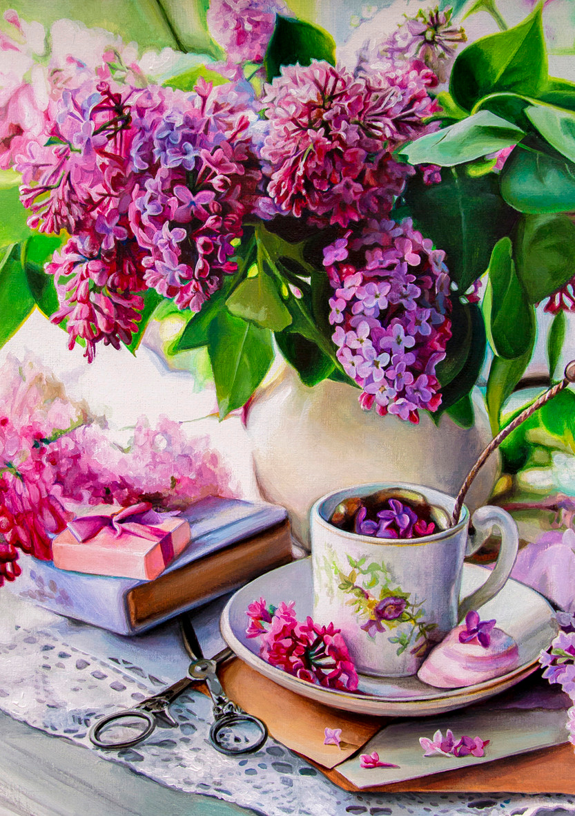 Bloemen. Aljona art - KUNST in Overijsel, Zwolle