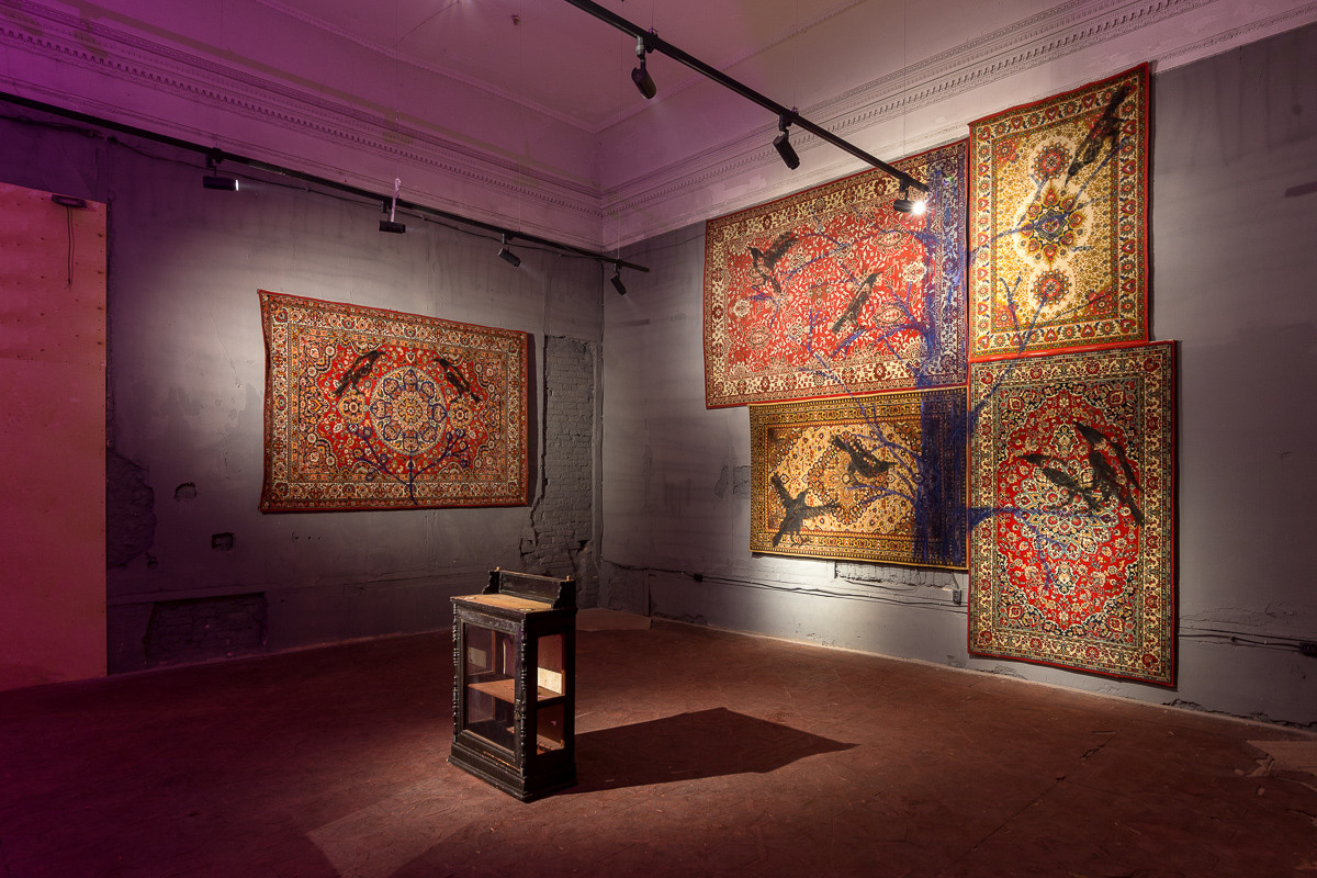 Haim Sokol installation,מיצב חיים סוקול, Хаим Сокол инсталляция