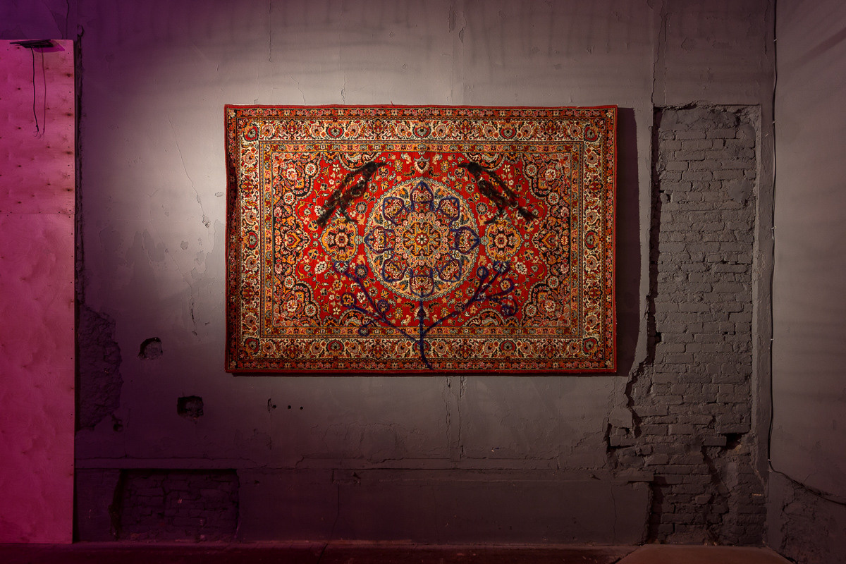 Haim Sokol installation,מיצב חיים סוקול, Хаим Сокол инсталляция