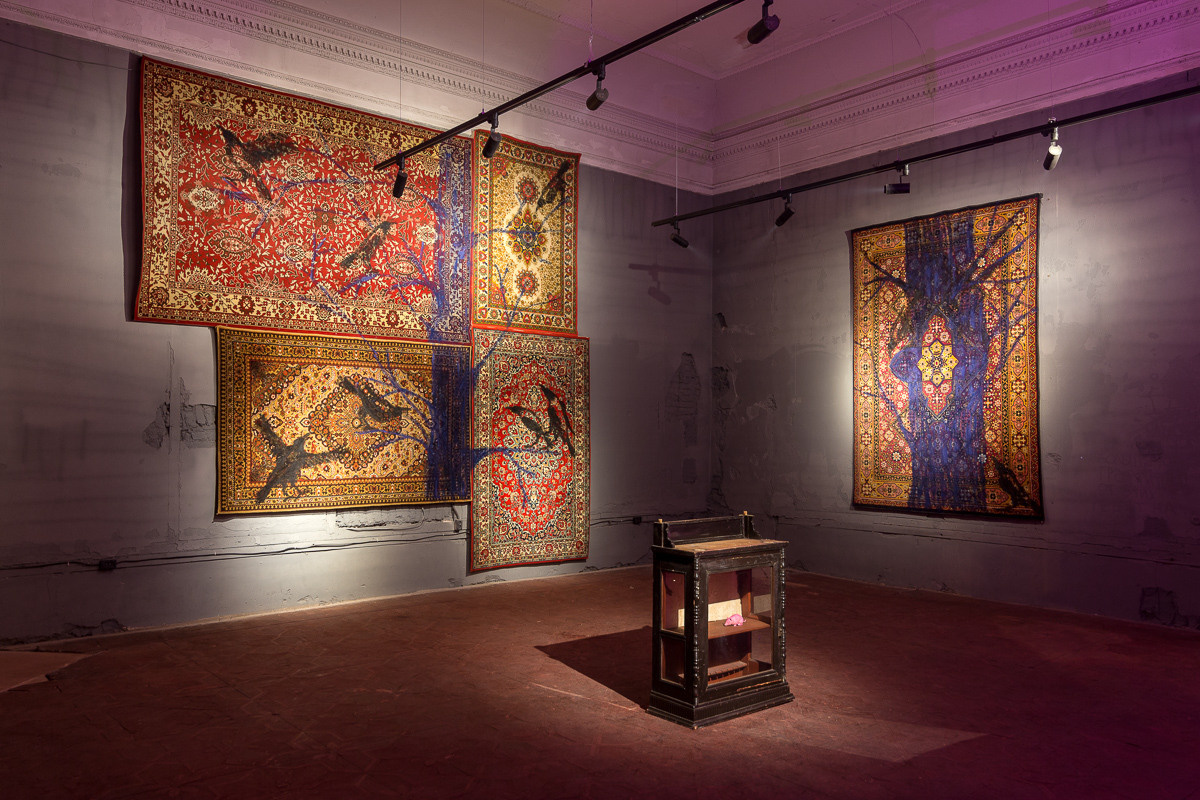 Haim Sokol installation,מיצב חיים סוקול, Хаим Сокол инсталляция