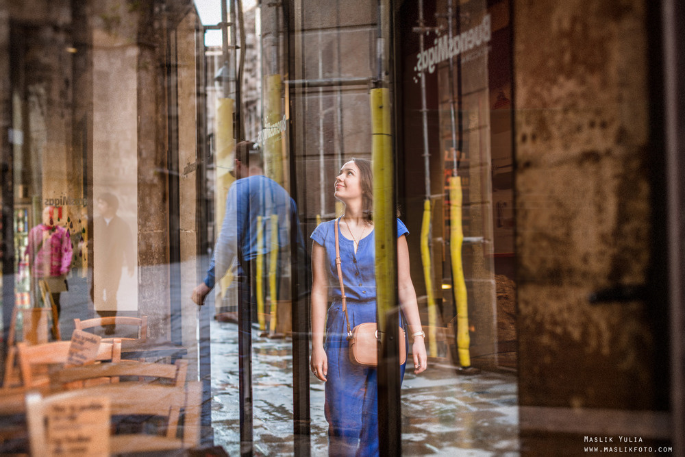 Непринужденная фотопрогулка по Барселоне. Фотограф в Барселоне Испании Маслик Юлия