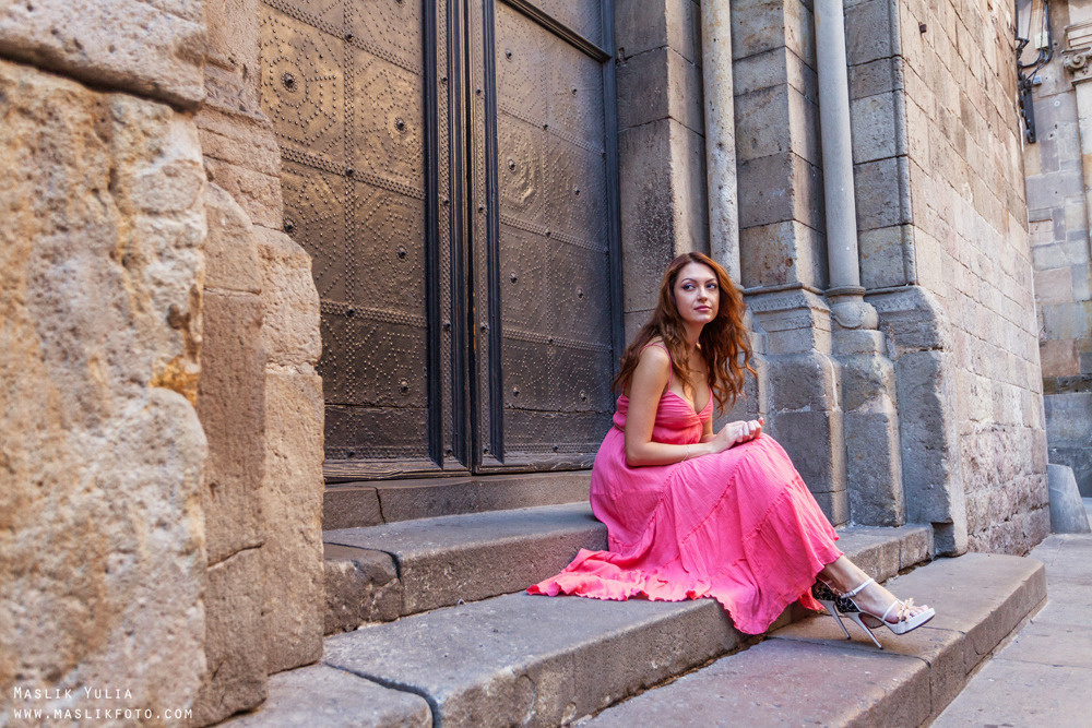Индивидуальная фотосессия в Барселоне. Фотограф в Барселоне Испании Маслик Юлия