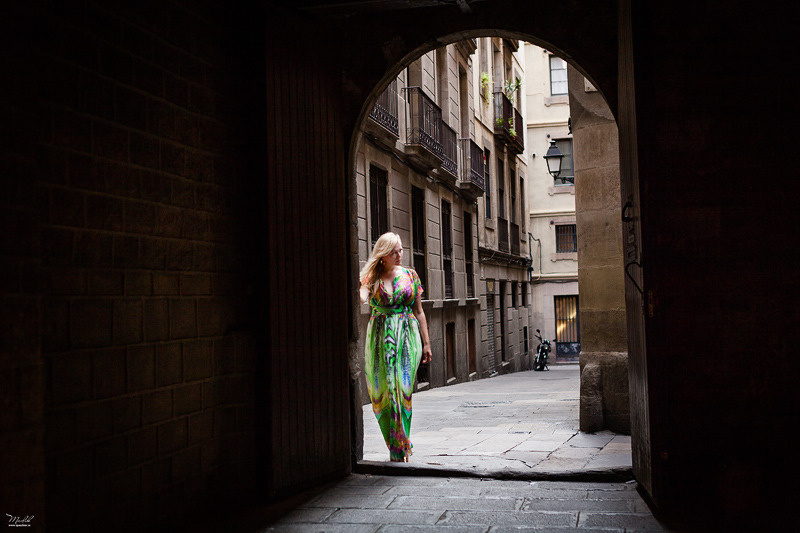 Женская фотосессия в Барселоне. Фотограф в Барселоне Испании Маслик Юлия