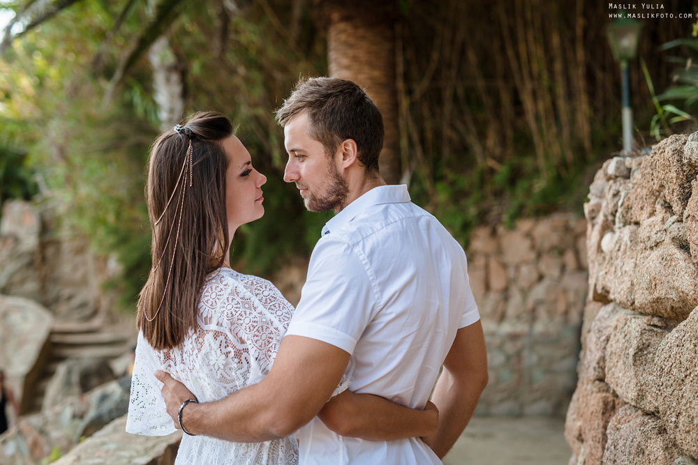 Пляжная фотосессия в Калелье. Фотограф в Барселоне Испании Маслик Юлия