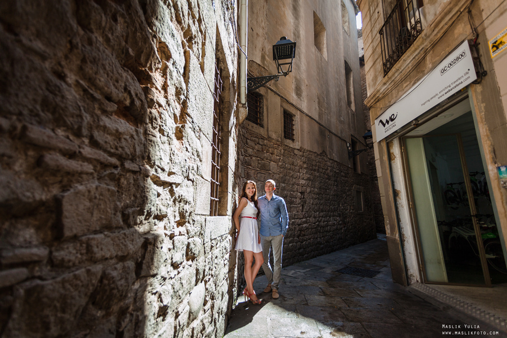 Летняя фотосессия в Барселоне. Фотограф в Барселоне Испании Маслик Юлия