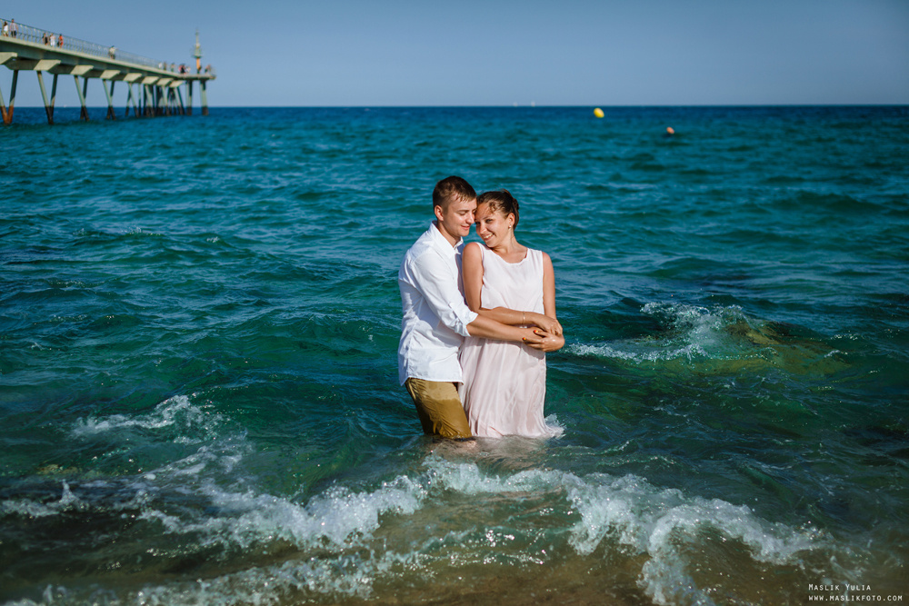 Летняя фотосессия в Барселоне. Фотограф в Барселоне Испании Маслик Юлия