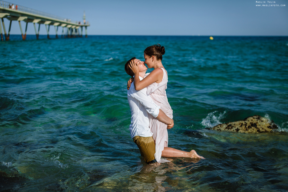 Летняя фотосессия в Барселоне. Фотограф в Барселоне Испании Маслик Юлия