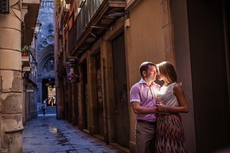 Летняя семейная фотосессия в Барселоне. Фотограф в Барселоне Испании Маслик Юлия