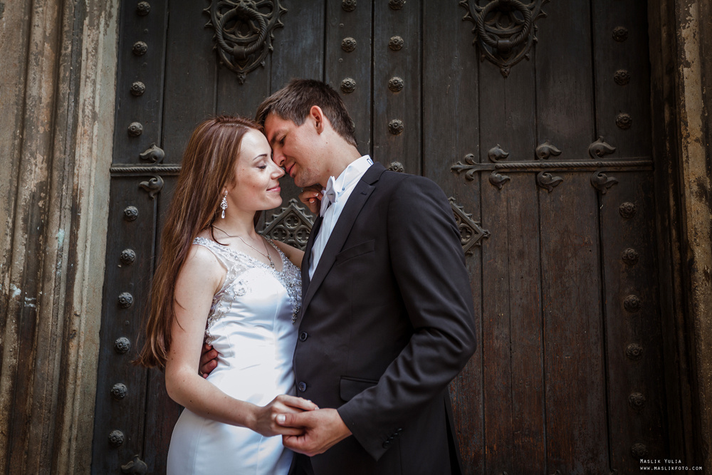 Sesja ślubna w Blanes - Hiszpania. Fotograf w Barcelonie Hiszpanii Maslik Yulia