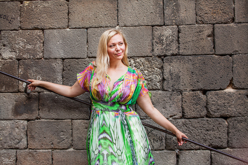 Женская фотосессия в Барселоне. Фотограф в Барселоне Испании Маслик Юлия