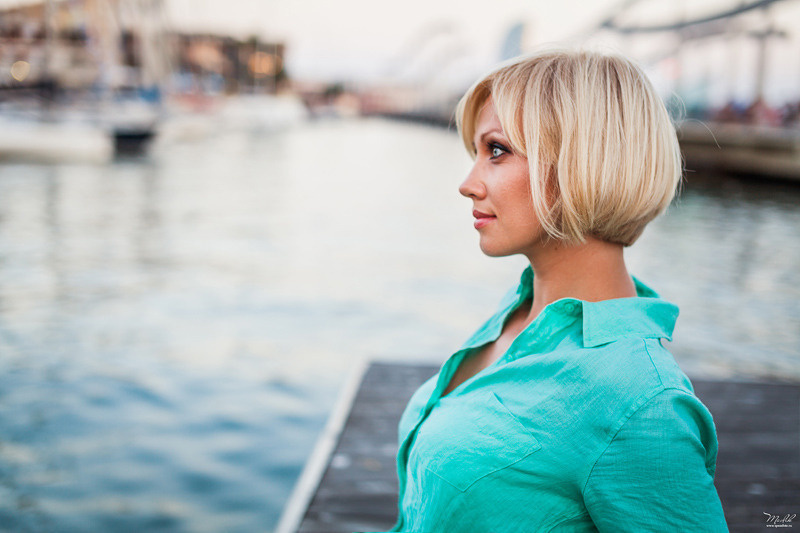 Портретная фотосессия в Парке Гуэль. Фотограф в Барселоне Испании Маслик Юлия