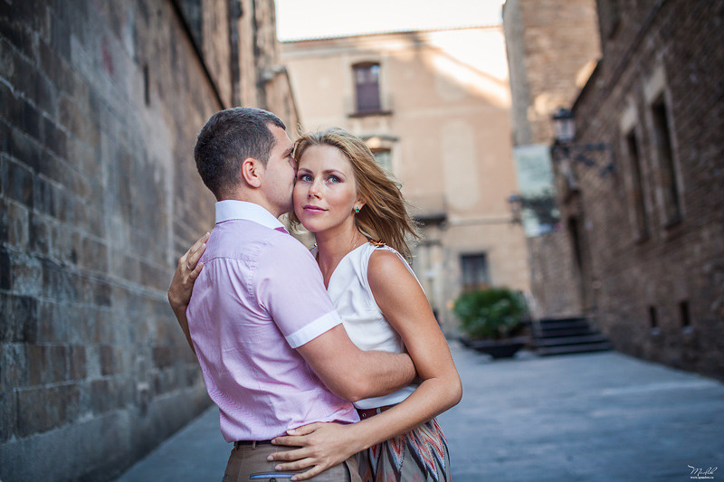 Летняя семейная фотосессия в Барселоне. Фотограф в Барселоне Испании Маслик Юлия
