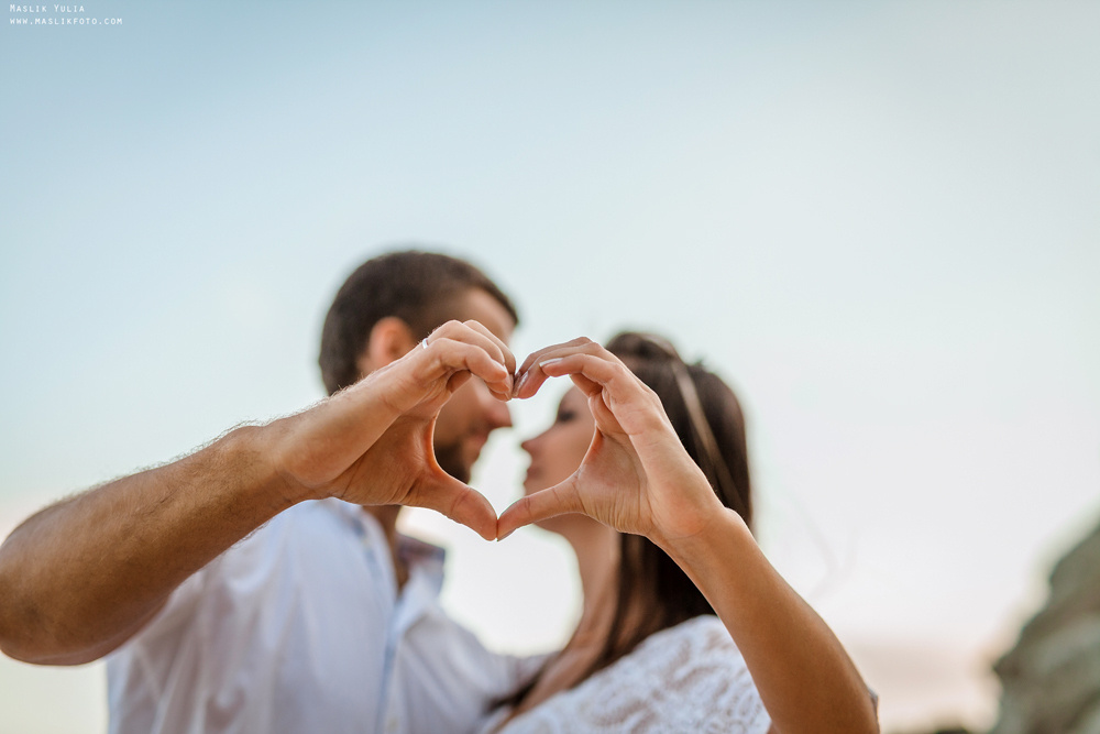 Пляжная фотосессия в Калелье. Фотограф в Барселоне Испании Маслик Юлия
