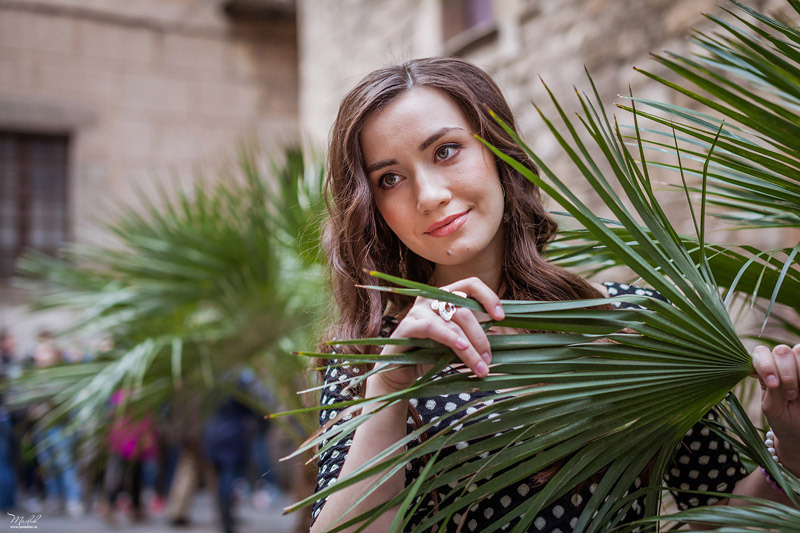 Весенняя фотосессия в Барселоне. Фотограф в Барселоне Испании Маслик Юлия